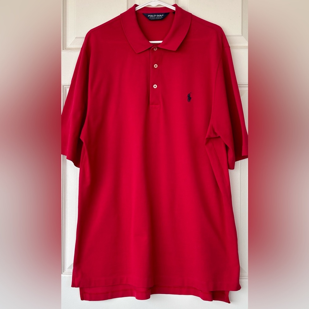 Polo Golf Ralph Lauren Polo Shirt Short Sleeve Size Large